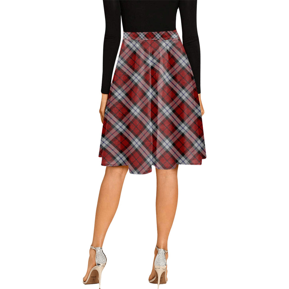 Brodie Dress Tartan Melete Pleated Midi Skirt - Tartanvibesclothing