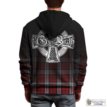 Brodie Dress Tartan Hoodie Featuring Alba Gu Brath Family Crest Celtic Inspired