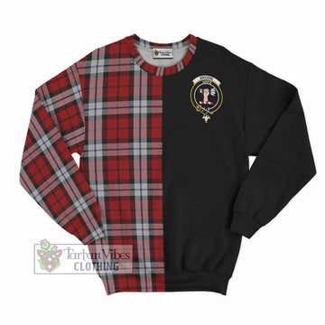 Brodie Dress Tartan Sweatshirt with Family Crest and Half Of Me Style