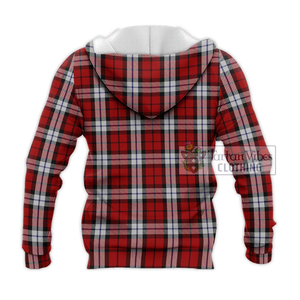 Brodie Dress Tartan Knitted Hoodie with Family Crest DNA In Me Style - Tartanvibesclothing Shop