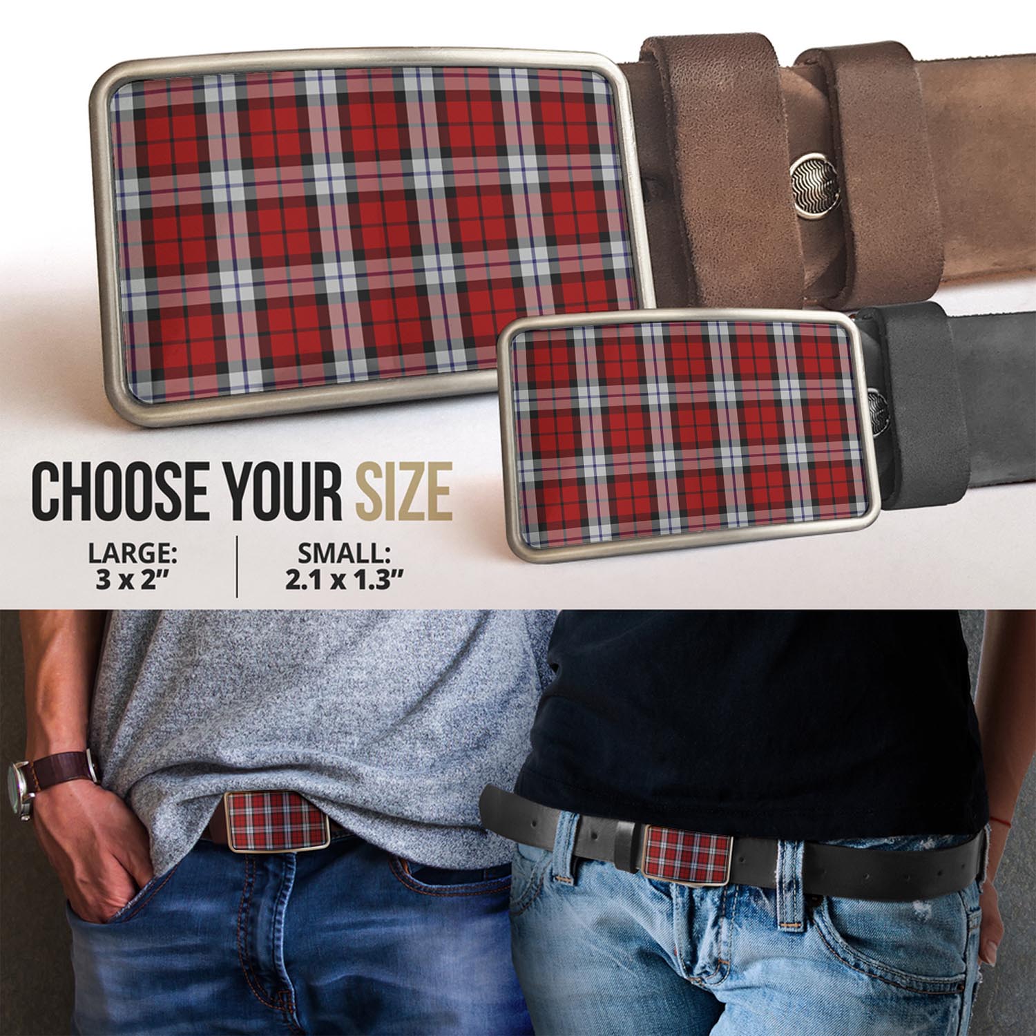 Brodie Dress Tartan Belt Buckles - Tartan Vibes Clothing