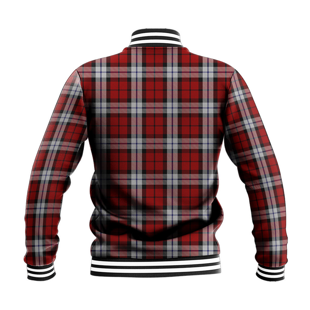 Brodie Dress Tartan Baseball Jacket with Family Crest - Tartan Vibes Clothing