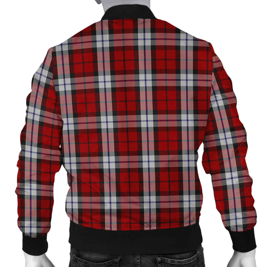 Brodie Dress Tartan Bomber Jacket with Family Crest - Tartanvibesclothing