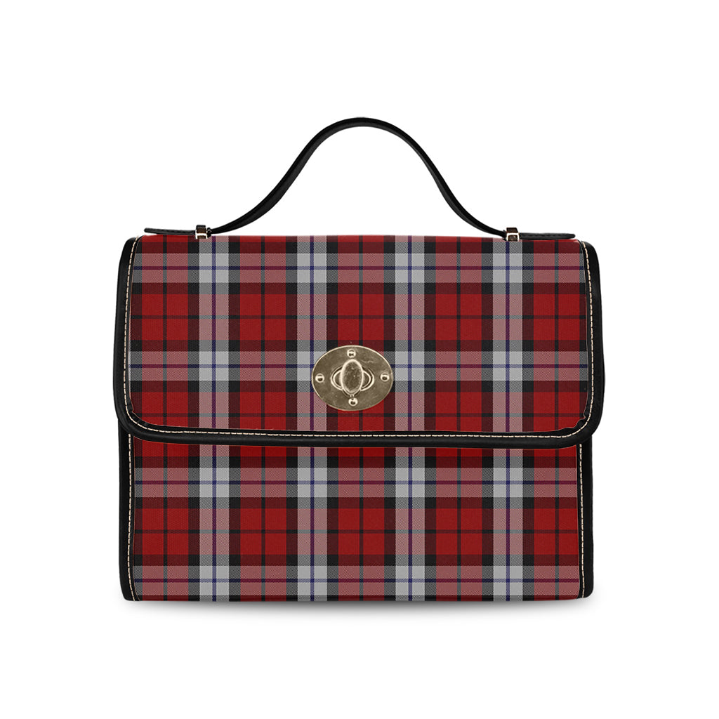 Brodie Dress Tartan Leather Strap Waterproof Canvas Bag - Tartanvibesclothing