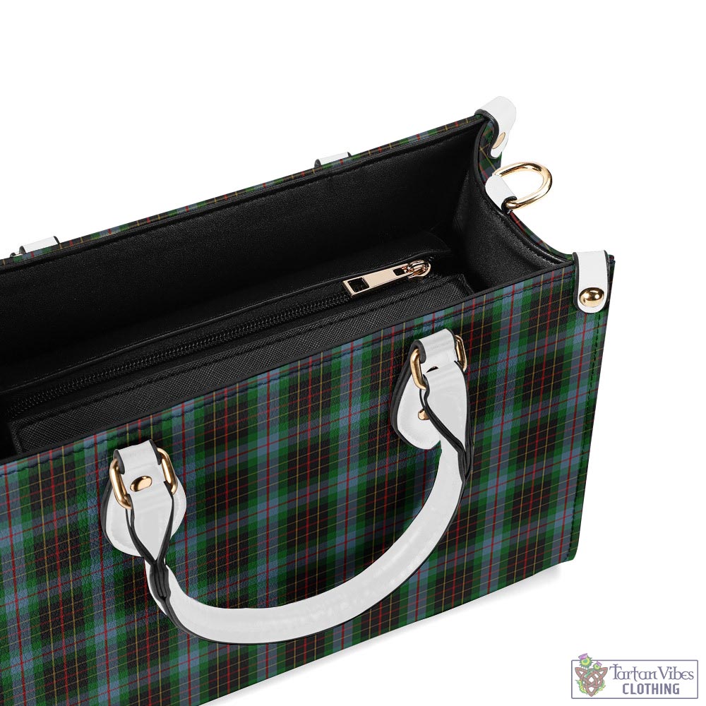 Tartan Vibes Clothing Brodie Hunting Tartan Luxury Leather Handbags