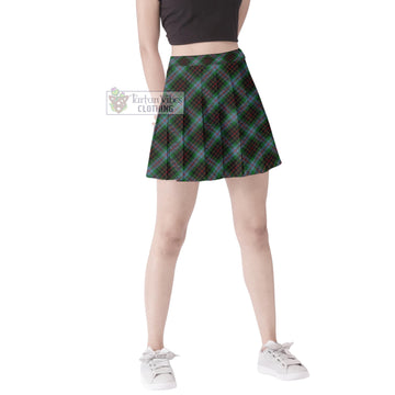Brodie Hunting Tartan Women's Plated Mini Skirt