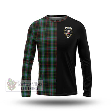 Brodie Hunting Tartan Long Sleeve T-Shirt with Family Crest and Half Of Me Style