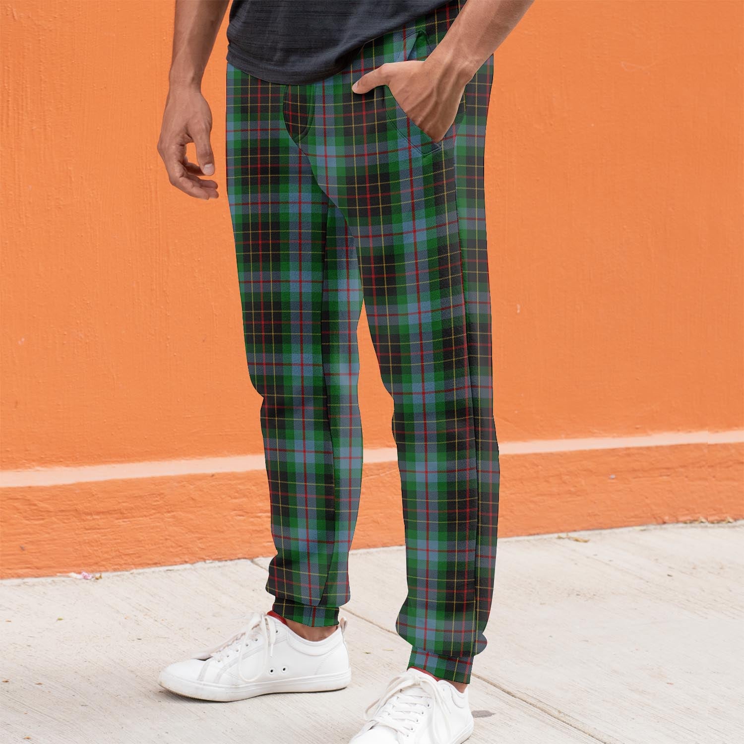 Brodie Hunting Tartan Joggers Pants S - Tartan Vibes Clothing