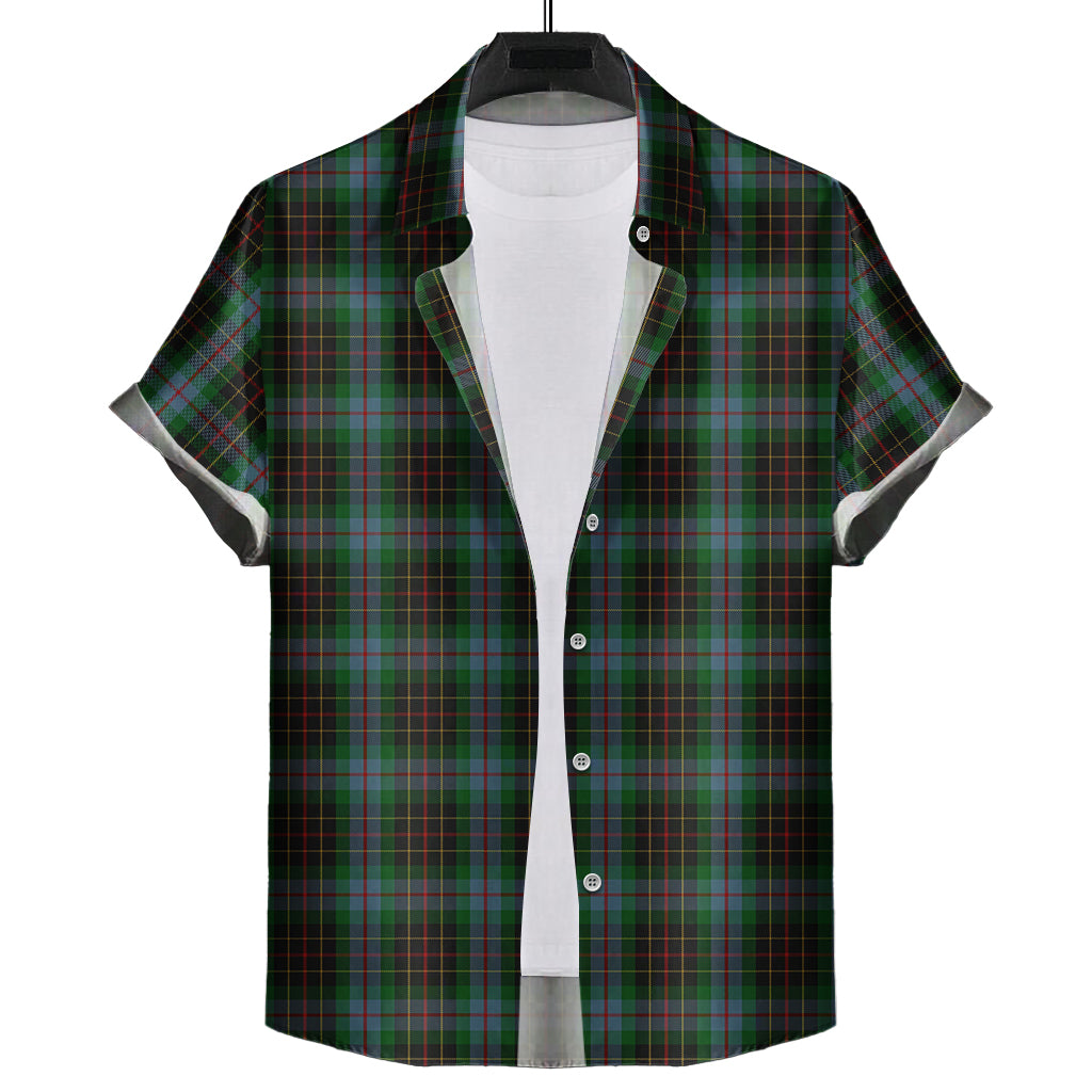 Brodie Hunting Tartan Short Sleeve Button Down Shirt - Tartanvibesclothing