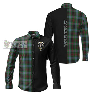 Brodie Hunting Tartan Long Sleeve Button Shirt with Family Crest and Half Of Me Style