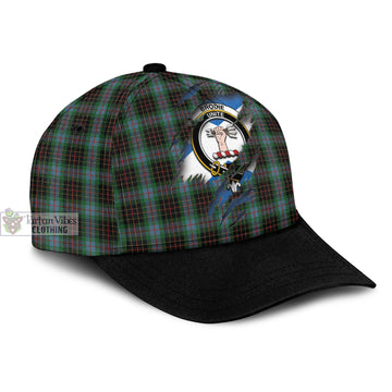 Brodie Hunting Tartan Classic Cap with Family Crest In Me Style