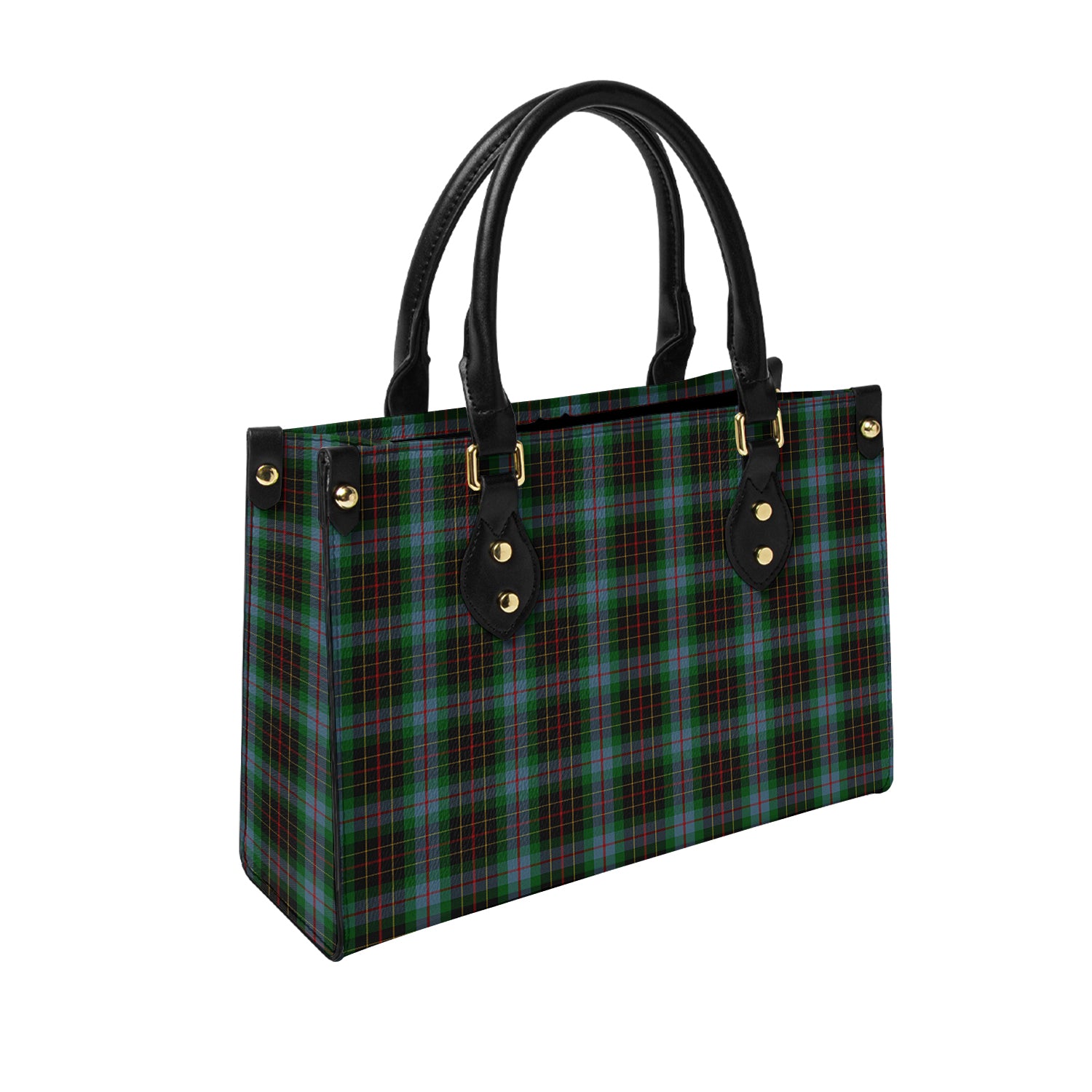 Brodie Hunting Tartan Leather Bag - Tartanvibesclothing