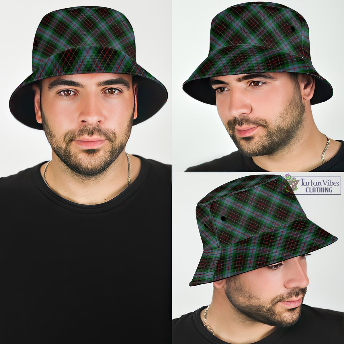 Tartan Vibes Clothing Brodie Hunting Tartan Bucket Hat