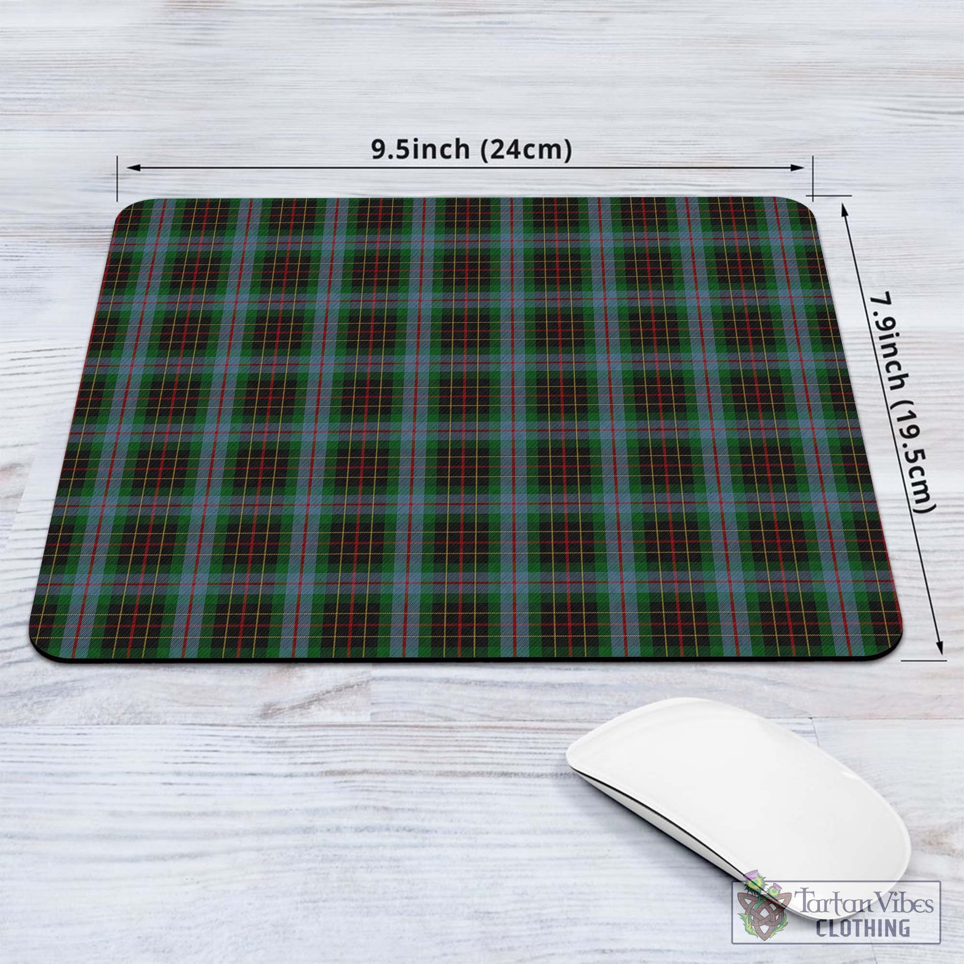 Tartan Vibes Clothing Brodie Hunting Tartan Mouse Pad