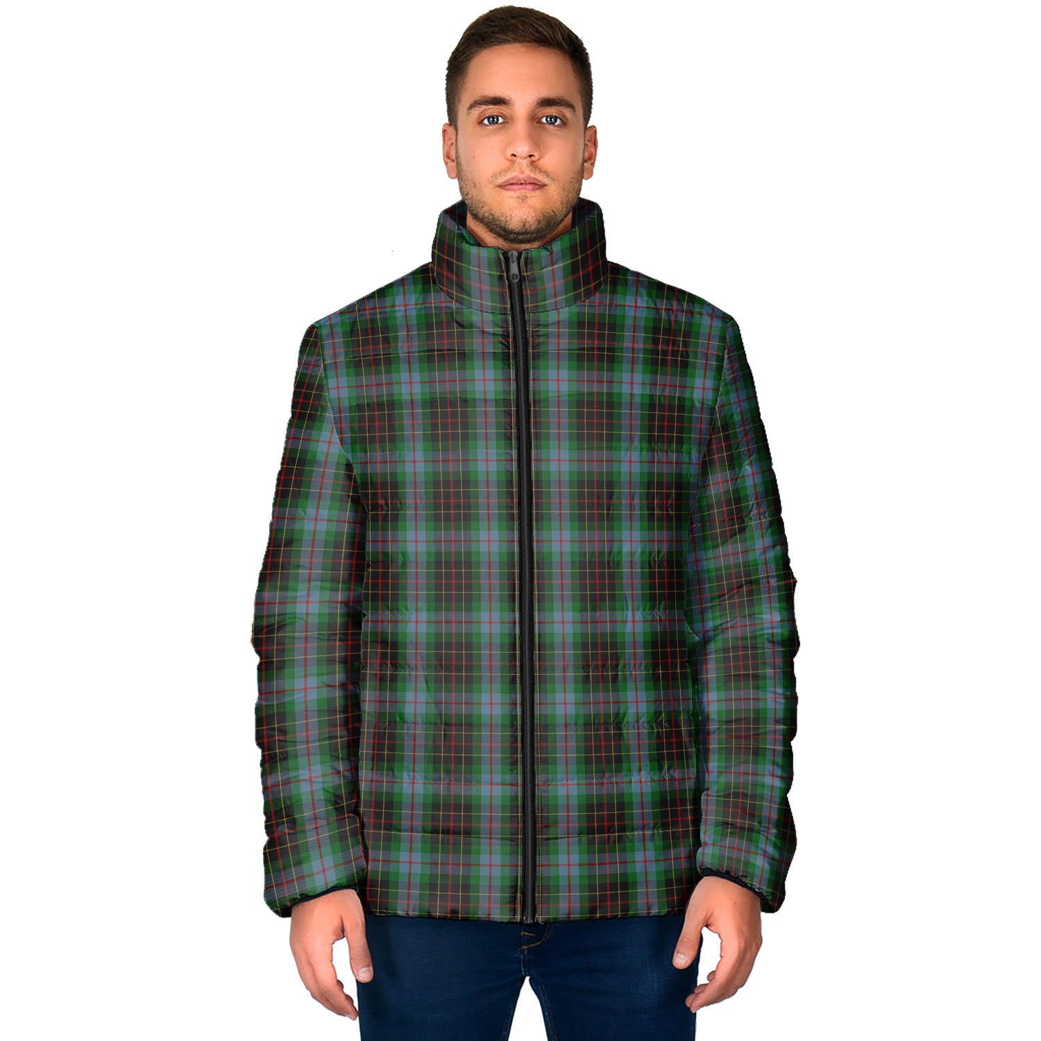 Brodie Hunting Tartan Padded Jacket - Tartan Vibes Clothing