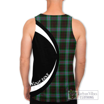 Brodie Hunting Tartan Men's Tank Top with Family Crest Circle Style