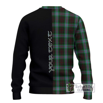 Brodie Hunting Tartan Ugly Sweater with Family Crest and Half Of Me Style