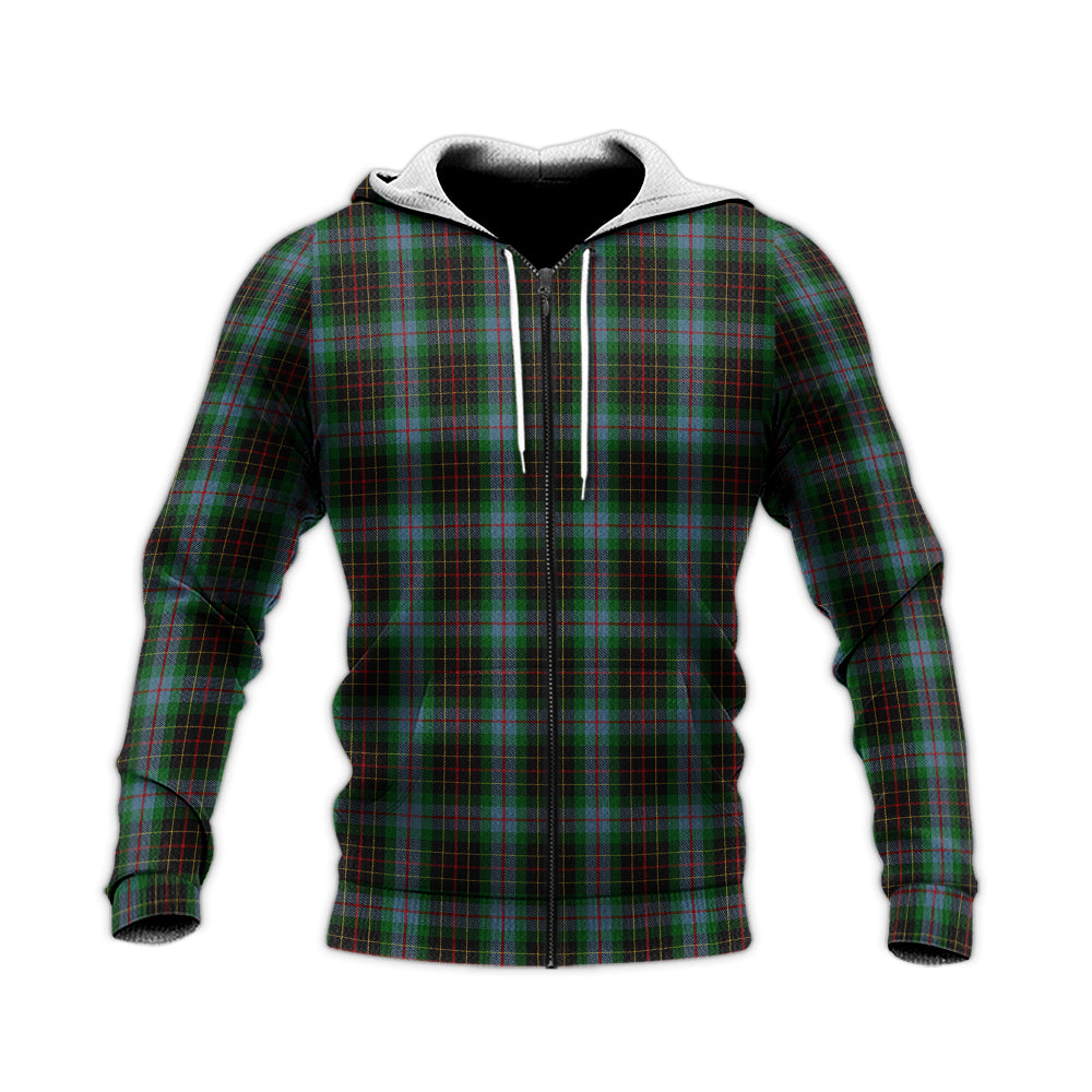 Brodie Hunting Tartan Knitted Hoodie Unisex Knitted Zip Hoodie - Tartanvibesclothing