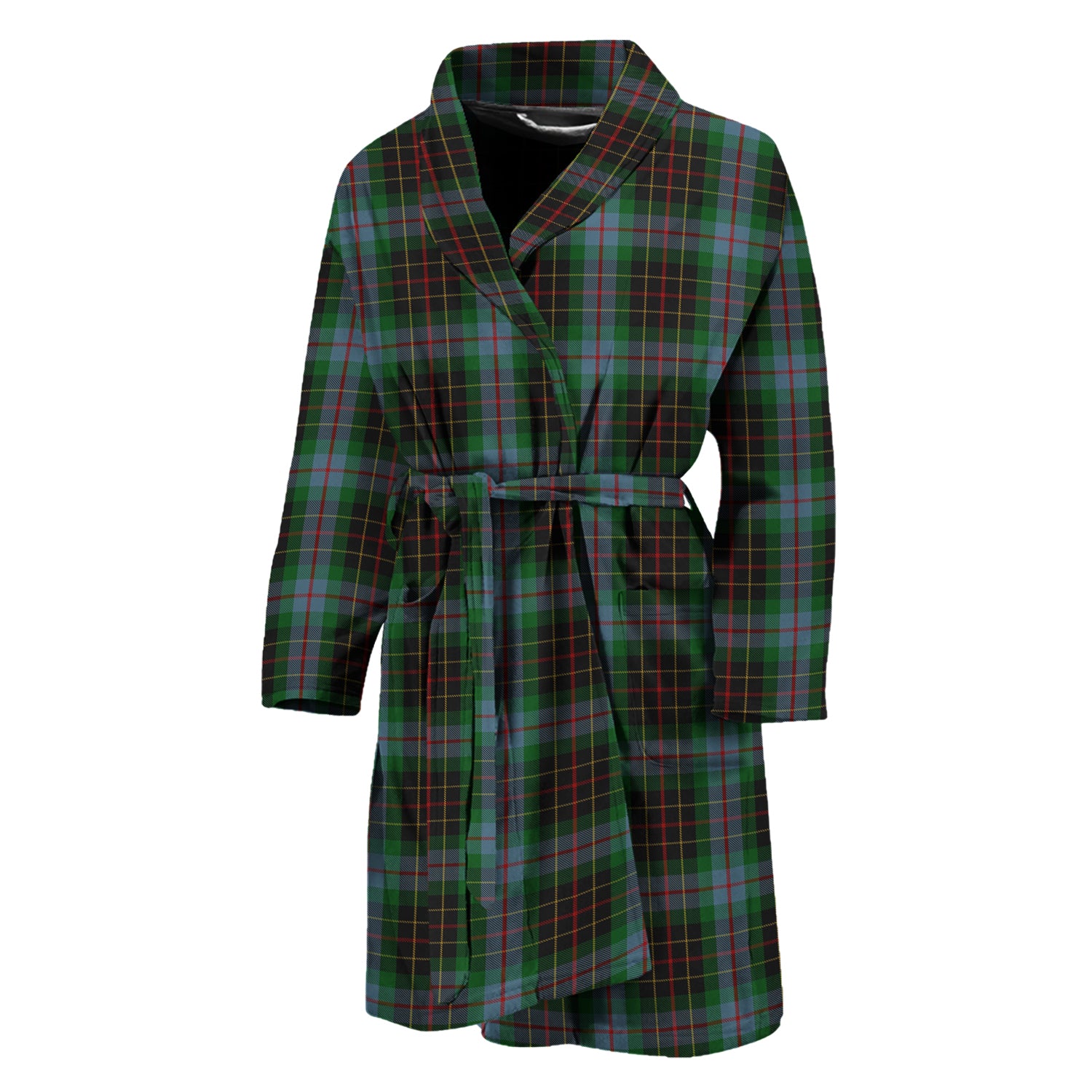 Brodie Hunting Tartan Bathrobe - Tartan Vibes Clothing