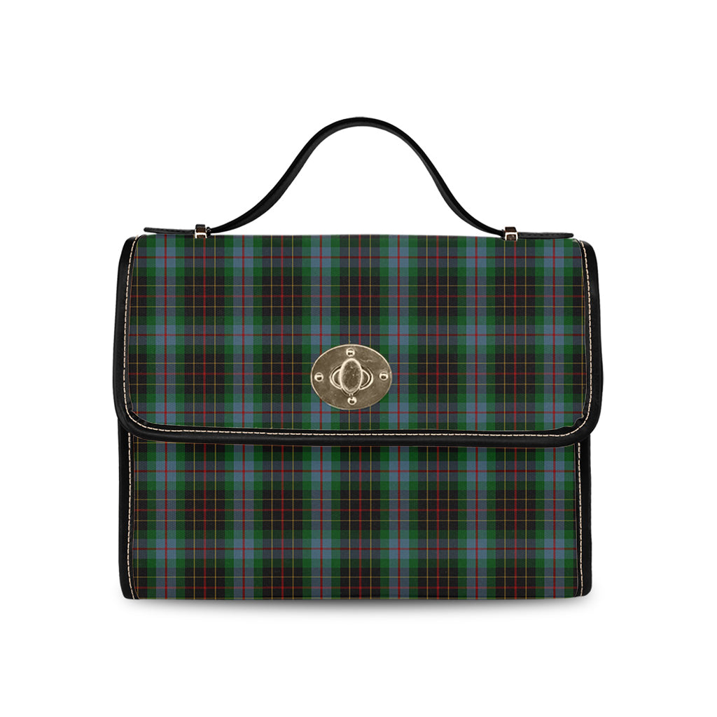 Brodie Hunting Tartan Leather Strap Waterproof Canvas Bag - Tartanvibesclothing