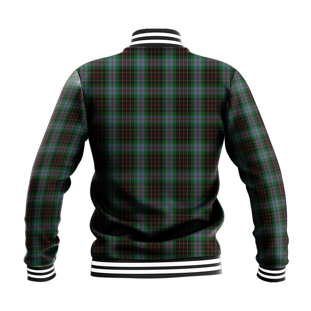 Brodie Hunting Tartan Baseball Jacket with Family Crest - Tartan Vibes Clothing