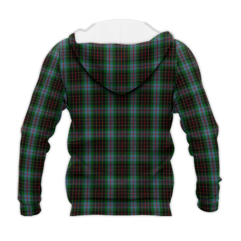 Brodie Hunting Tartan Knitted Hoodie - Tartanvibesclothing