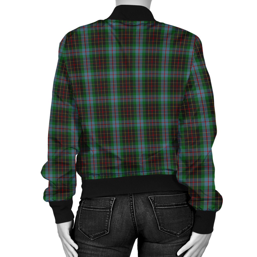 Brodie Hunting Tartan Bomber Jacket with Family Crest - Tartanvibesclothing