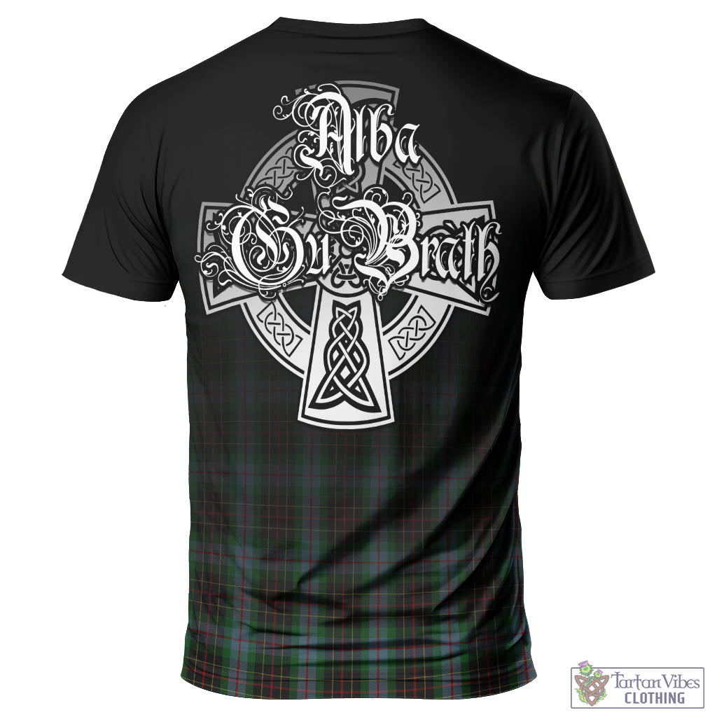 Tartan Vibes Clothing Brodie Hunting Tartan T-Shirt Featuring Alba Gu Brath Family Crest Celtic Inspired