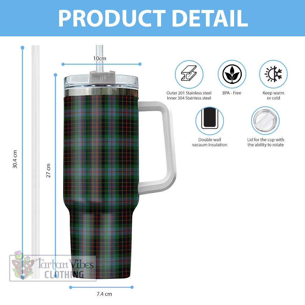 Tartan Vibes Clothing Brodie Hunting Tartan Tumbler with Handle