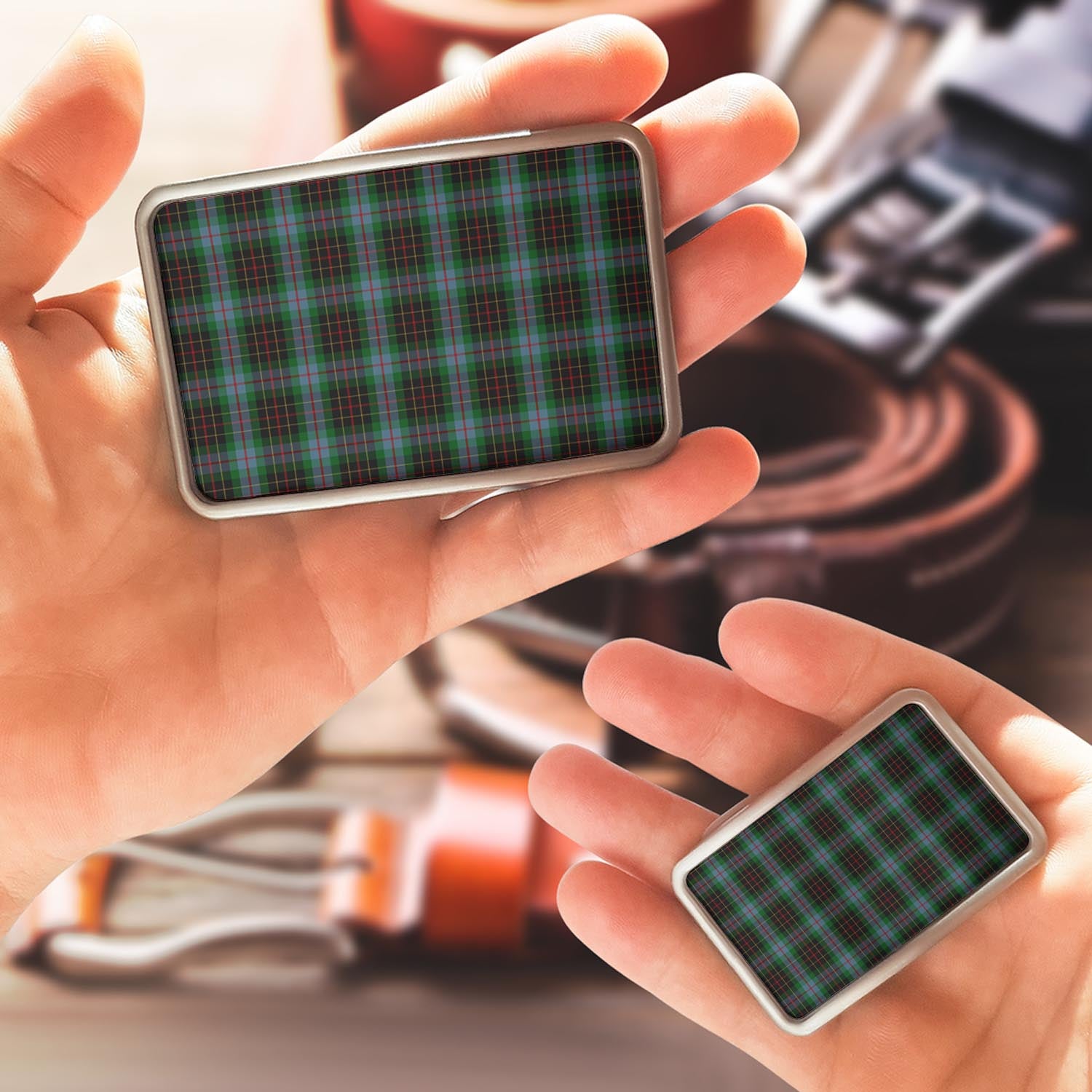 Brodie Hunting Tartan Belt Buckles - Tartan Vibes Clothing