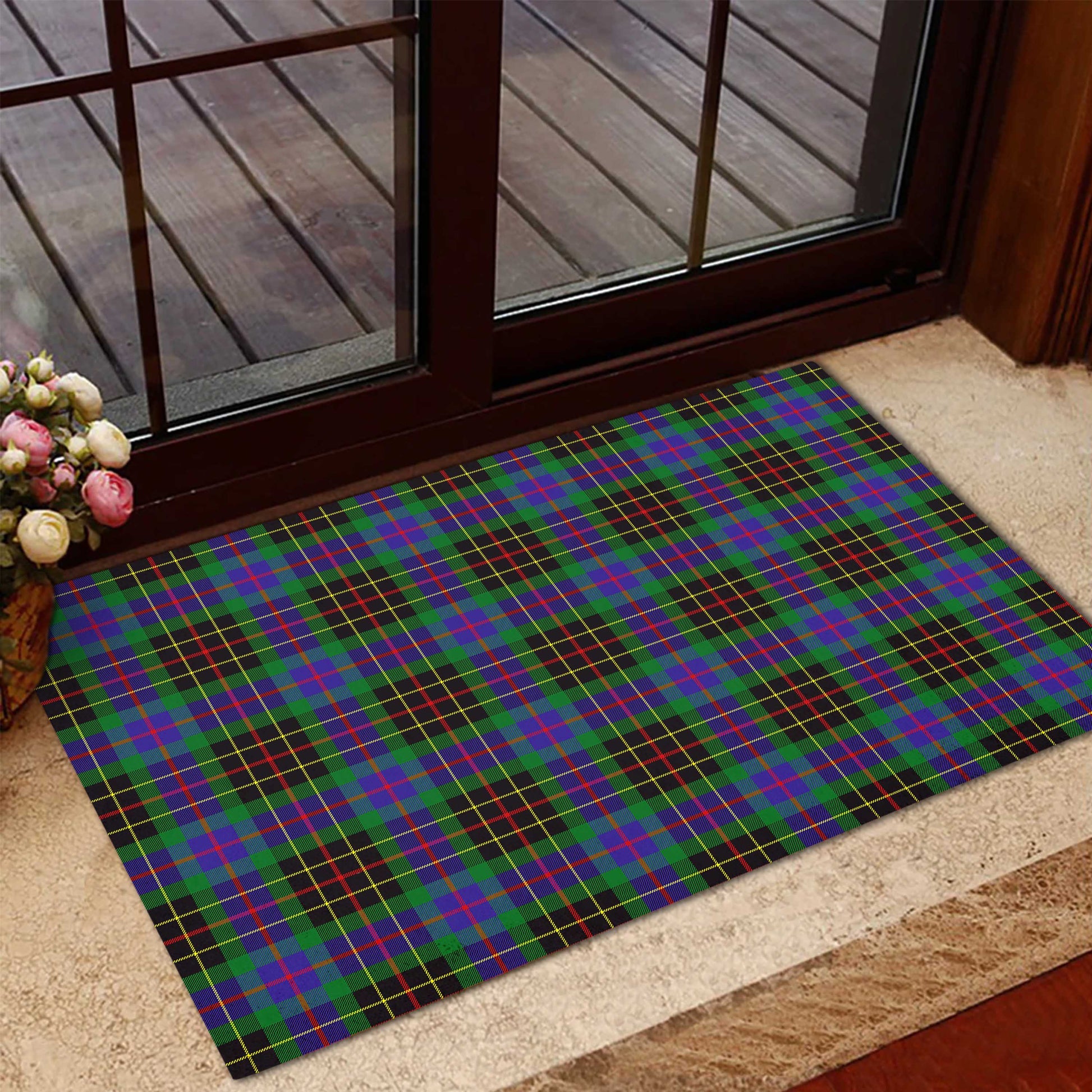 Brodie Hunting Modern Tartan Door Mat - Tartanvibesclothing