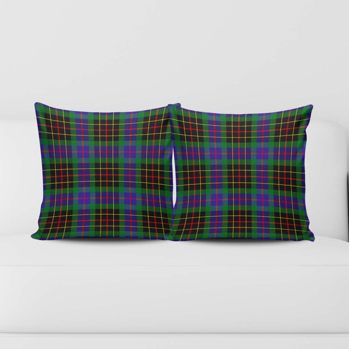 Brodie Hunting Modern Tartan Pillow Cover Square Pillow Cover - Tartanvibesclothing