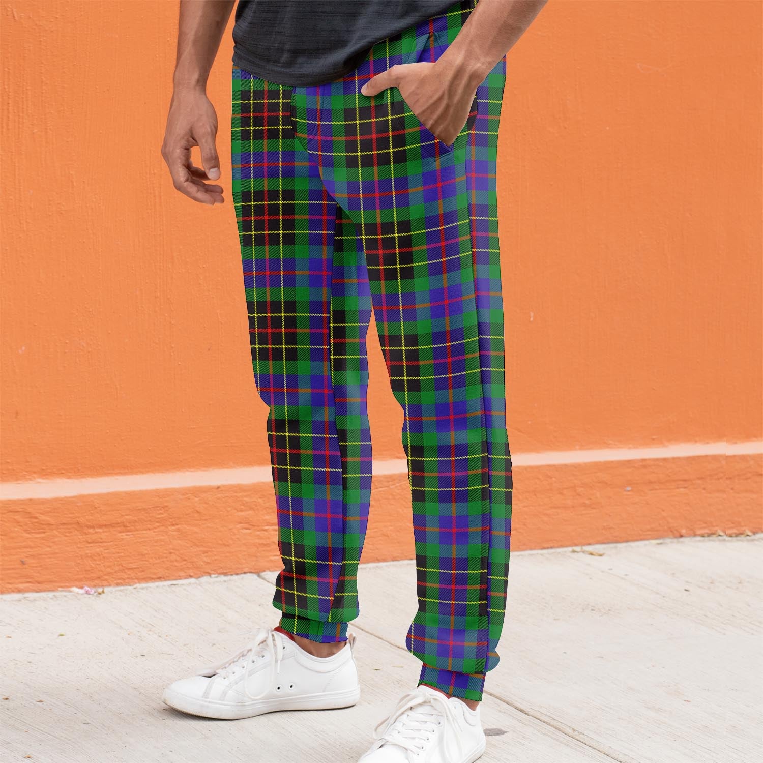 Brodie Hunting Modern Tartan Joggers Pants S - Tartanvibesclothing