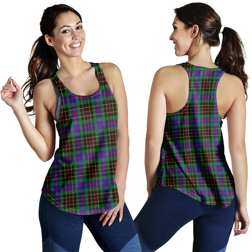 Brodie Hunting Modern Tartan Women Racerback Tanks - Tartanvibesclothing