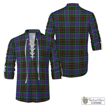 Brodie Hunting Modern Tartan Men's Scottish Traditional Jacobite Ghillie Kilt Shirt