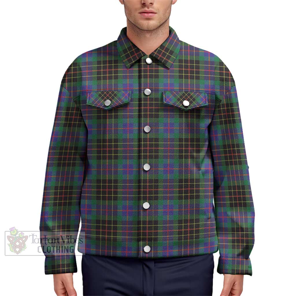 Tartan Vibes Clothing Brodie Hunting Modern Tartan Unisex Lapel Cotton Jacket