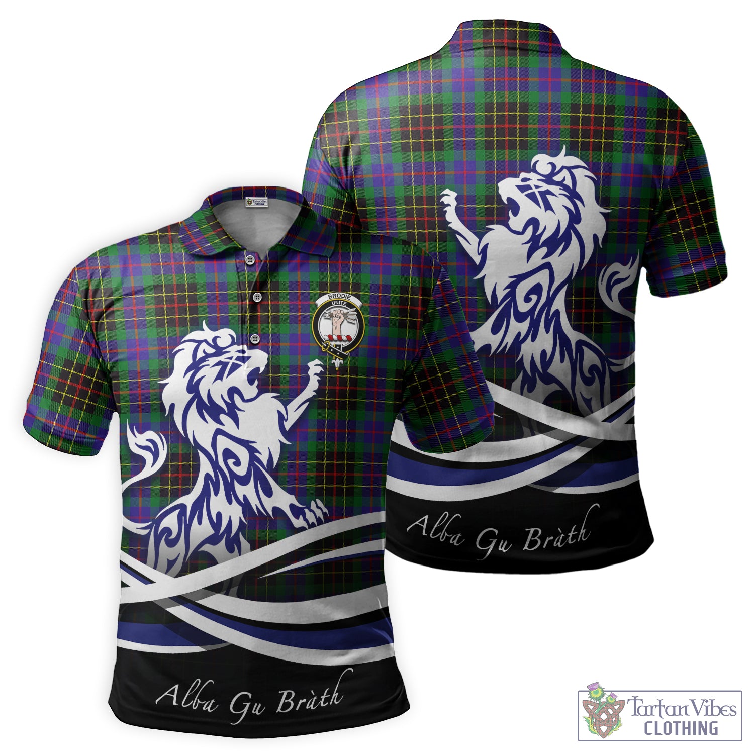 brodie-hunting-modern-tartan-polo-shirt-with-alba-gu-brath-regal-lion-emblem