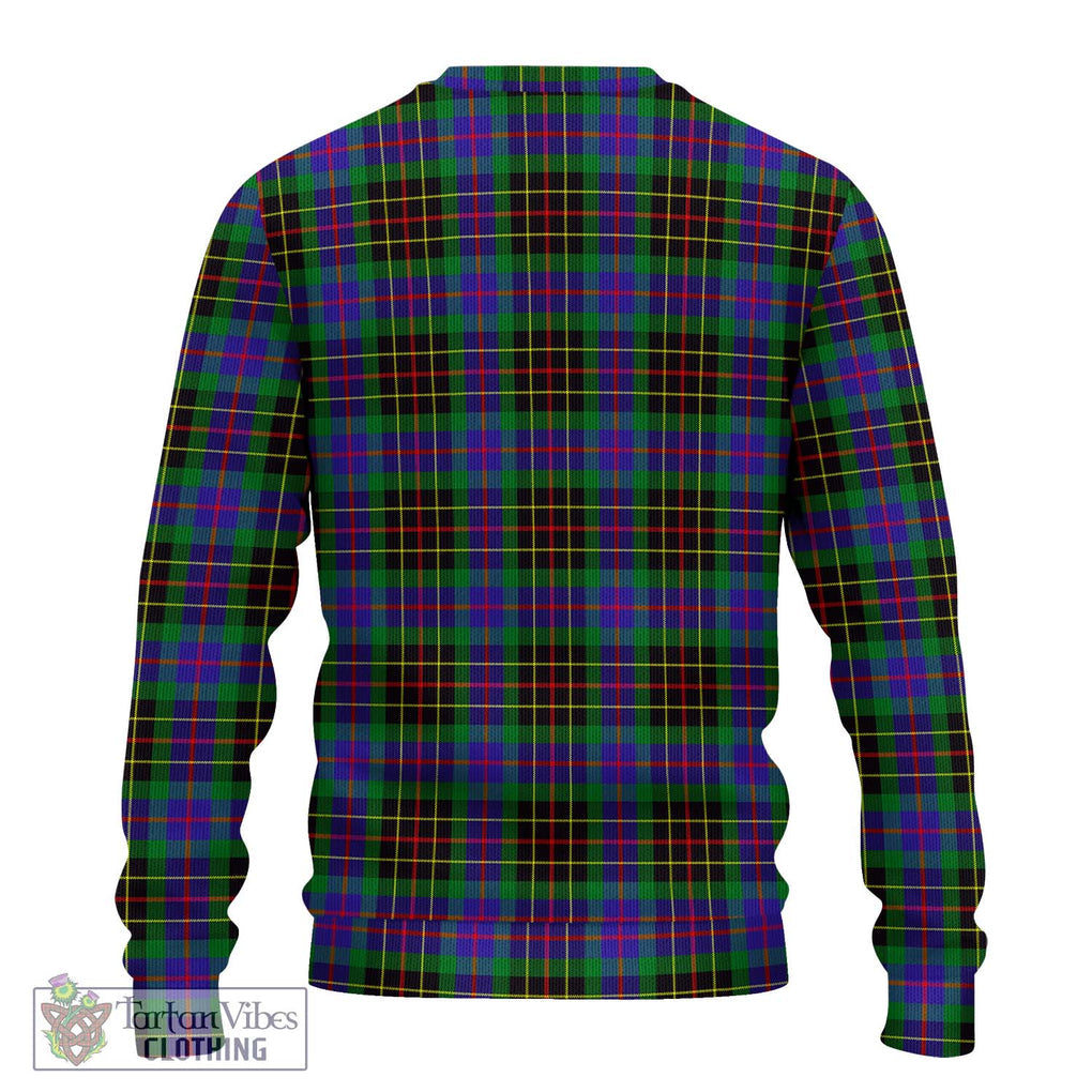 Brodie Hunting Modern Tartan Knitted Sweater with Family Crest DNA In Me Style - Tartanvibesclothing Shop