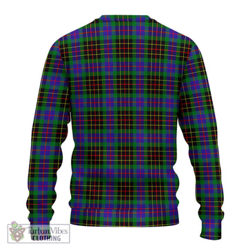 Brodie Hunting Modern Tartan Knitted Sweater with Family Crest DNA In Me Style