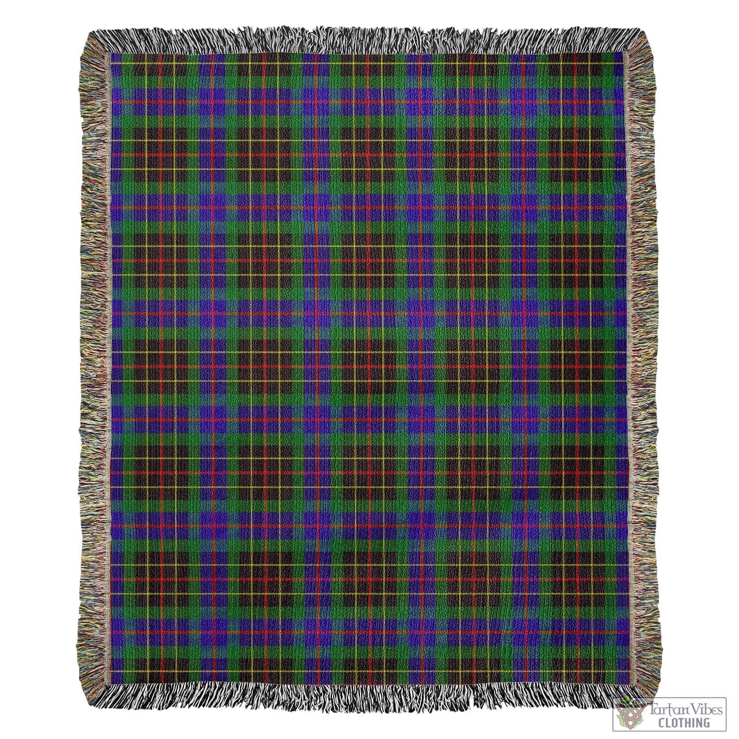 Brodie Hunting Modern Tartan Woven Blanket