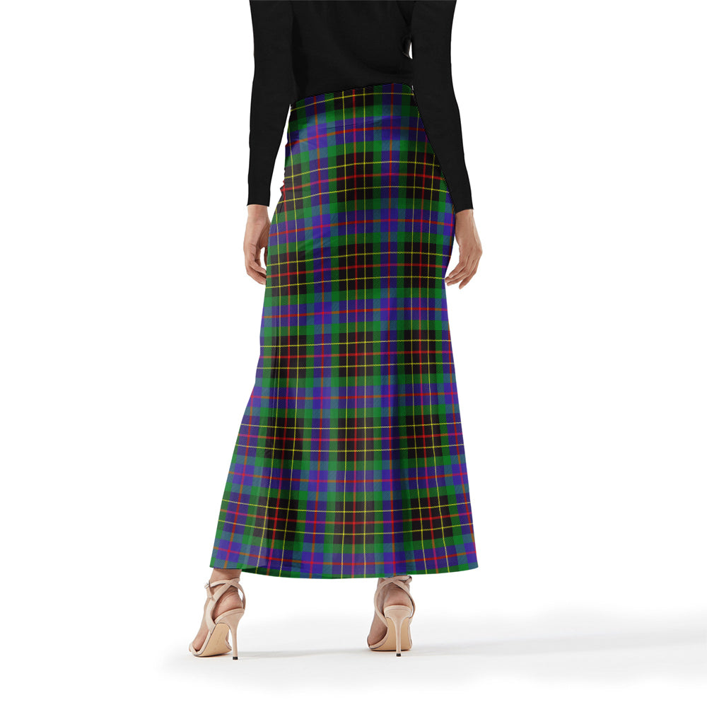 Brodie Hunting Modern Tartan Womens Full Length Skirt - Tartanvibesclothing
