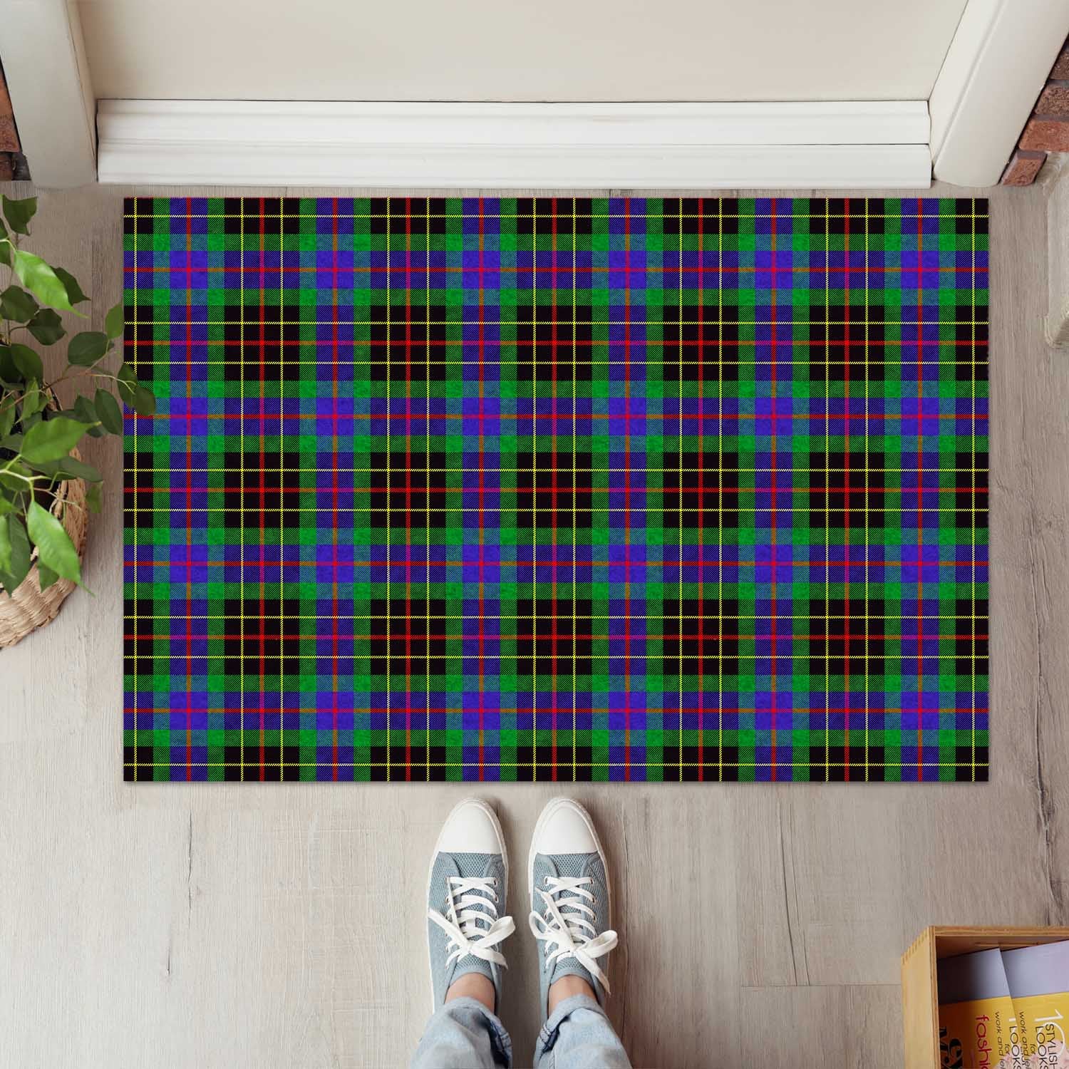 Brodie Hunting Modern Tartan Door Mat - Tartanvibesclothing