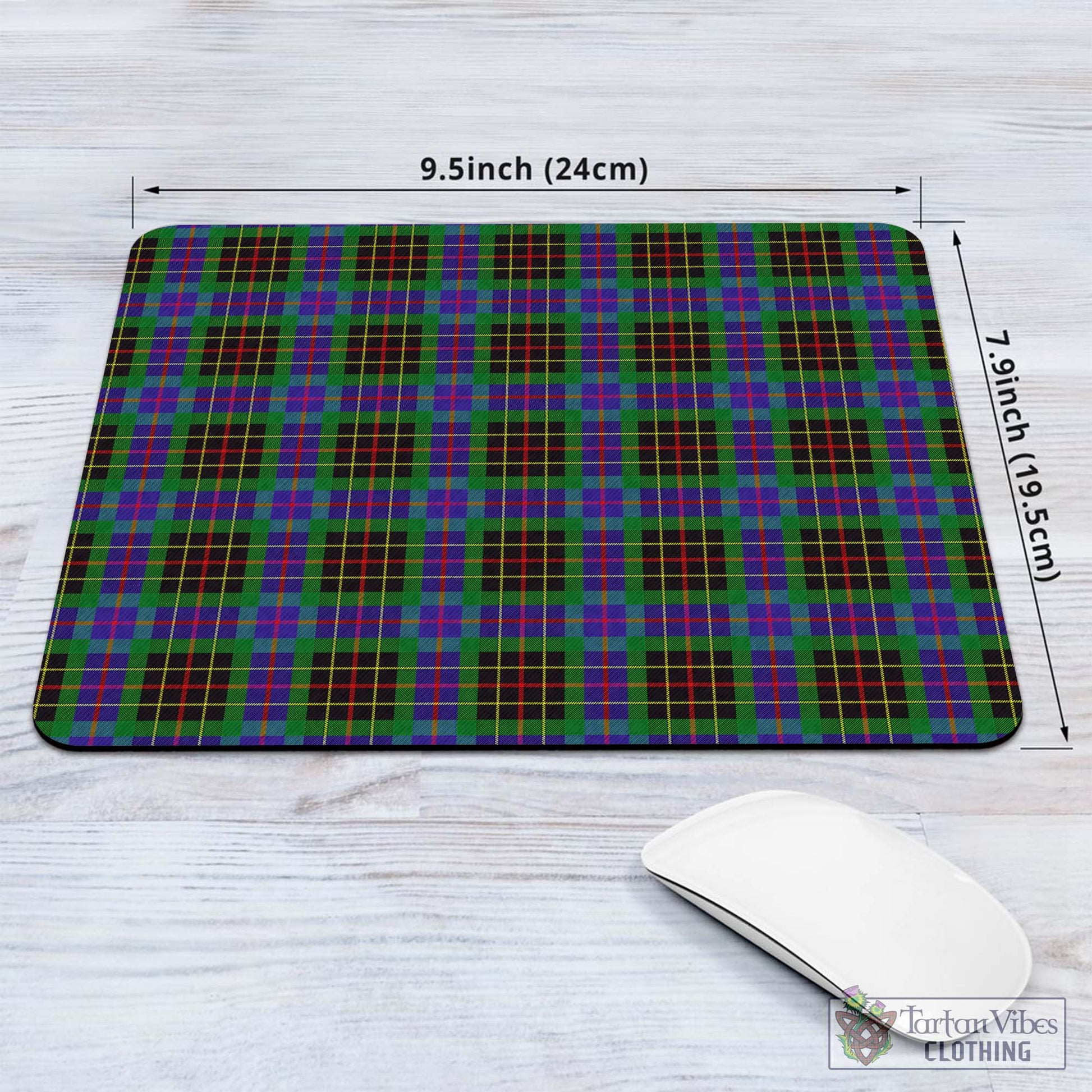 Tartan Vibes Clothing Brodie Hunting Modern Tartan Mouse Pad