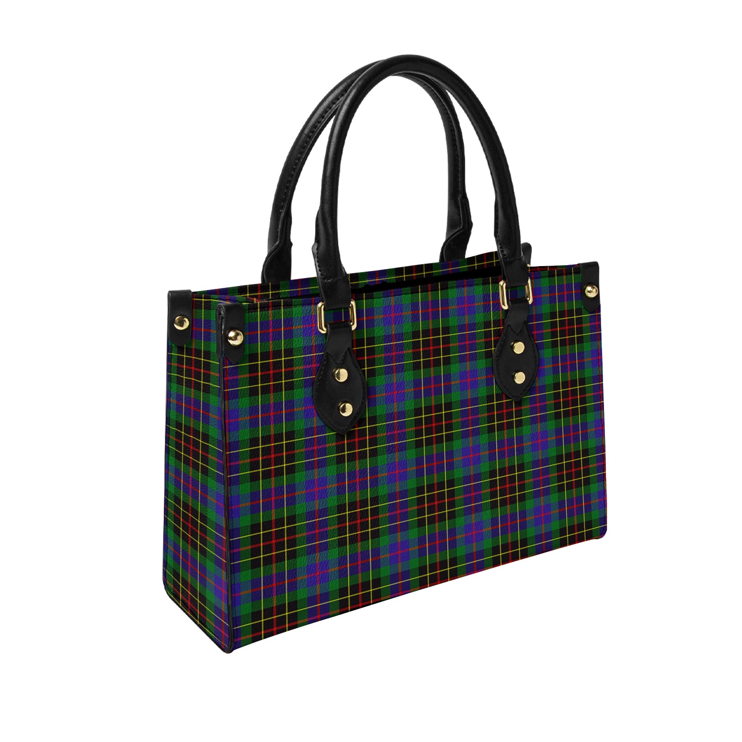 Brodie Hunting Modern Tartan Leather Bag - Tartanvibesclothing