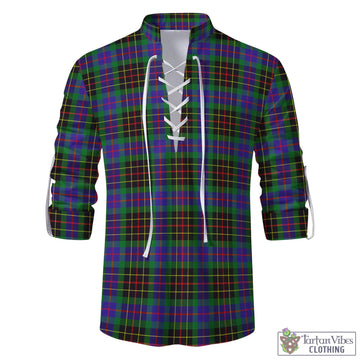 Brodie Hunting Modern Tartan Men's Scottish Traditional Jacobite Ghillie Kilt Shirt