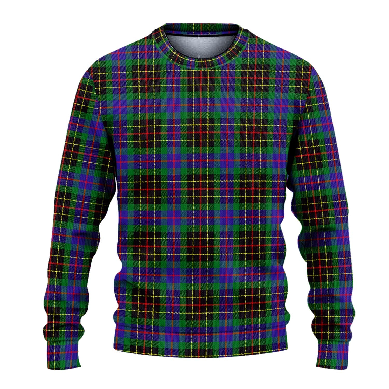 Brodie Hunting Modern Tartan Knitted Sweater - Tartanvibesclothing