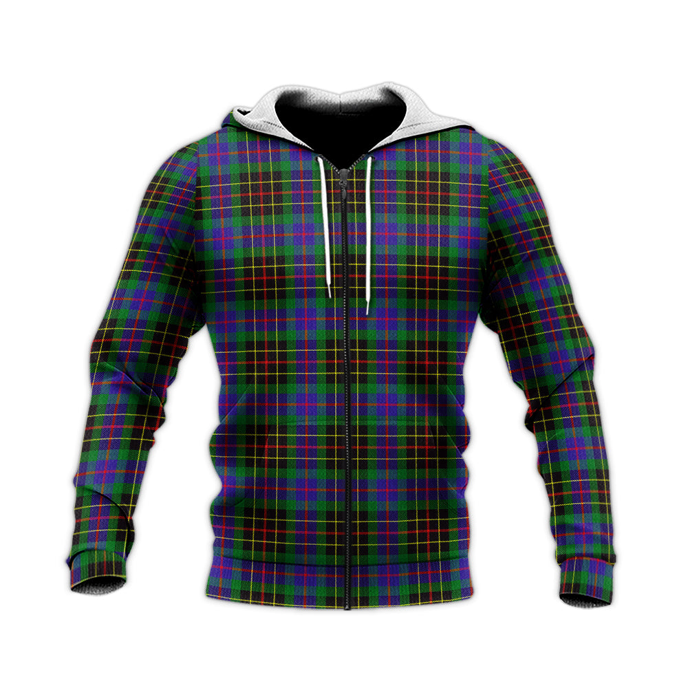 Brodie Hunting Modern Tartan Knitted Hoodie Unisex Knitted Zip Hoodie - Tartanvibesclothing