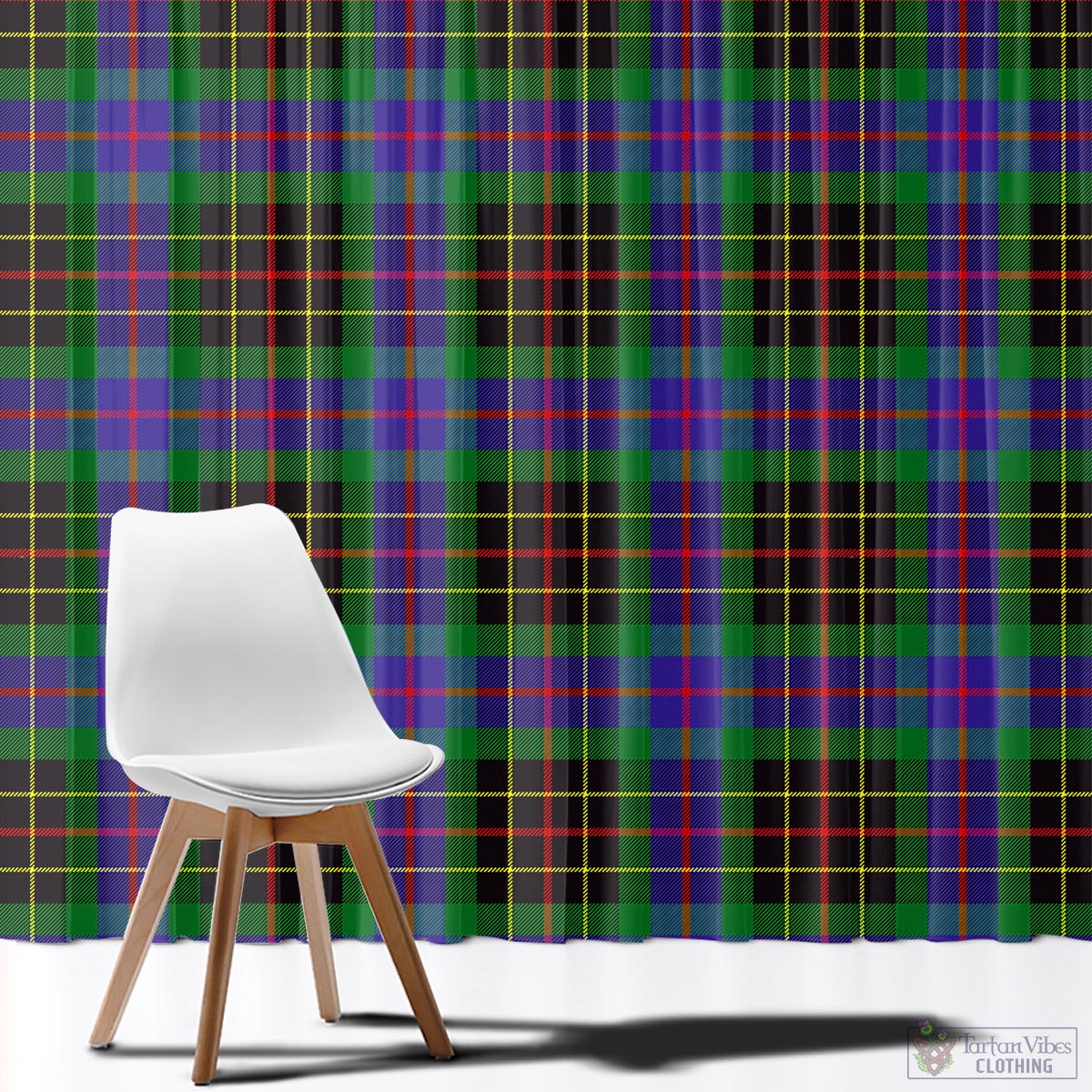 Brodie Hunting Modern Tartan Window Curtain