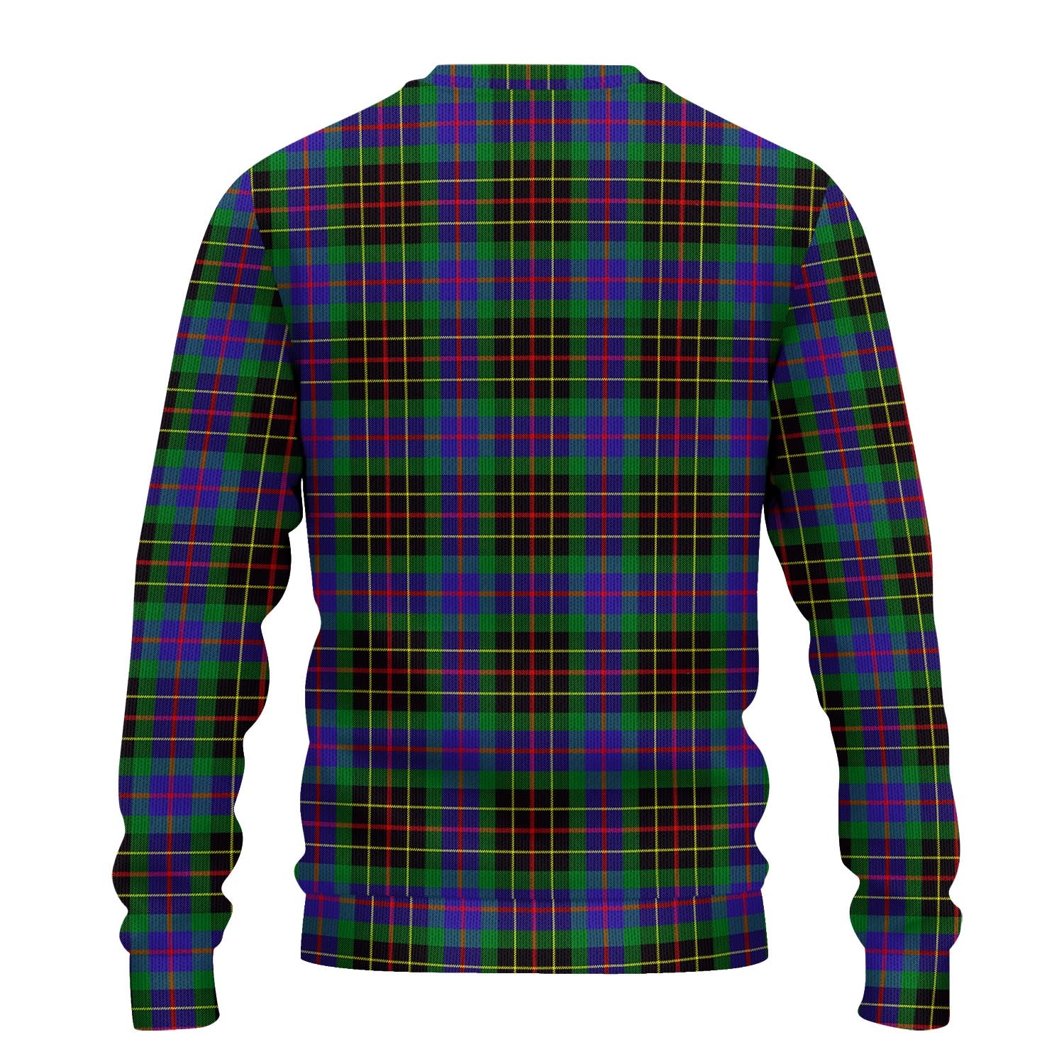 Brodie Hunting Modern Tartan Knitted Sweater with Family Crest - Tartanvibesclothing