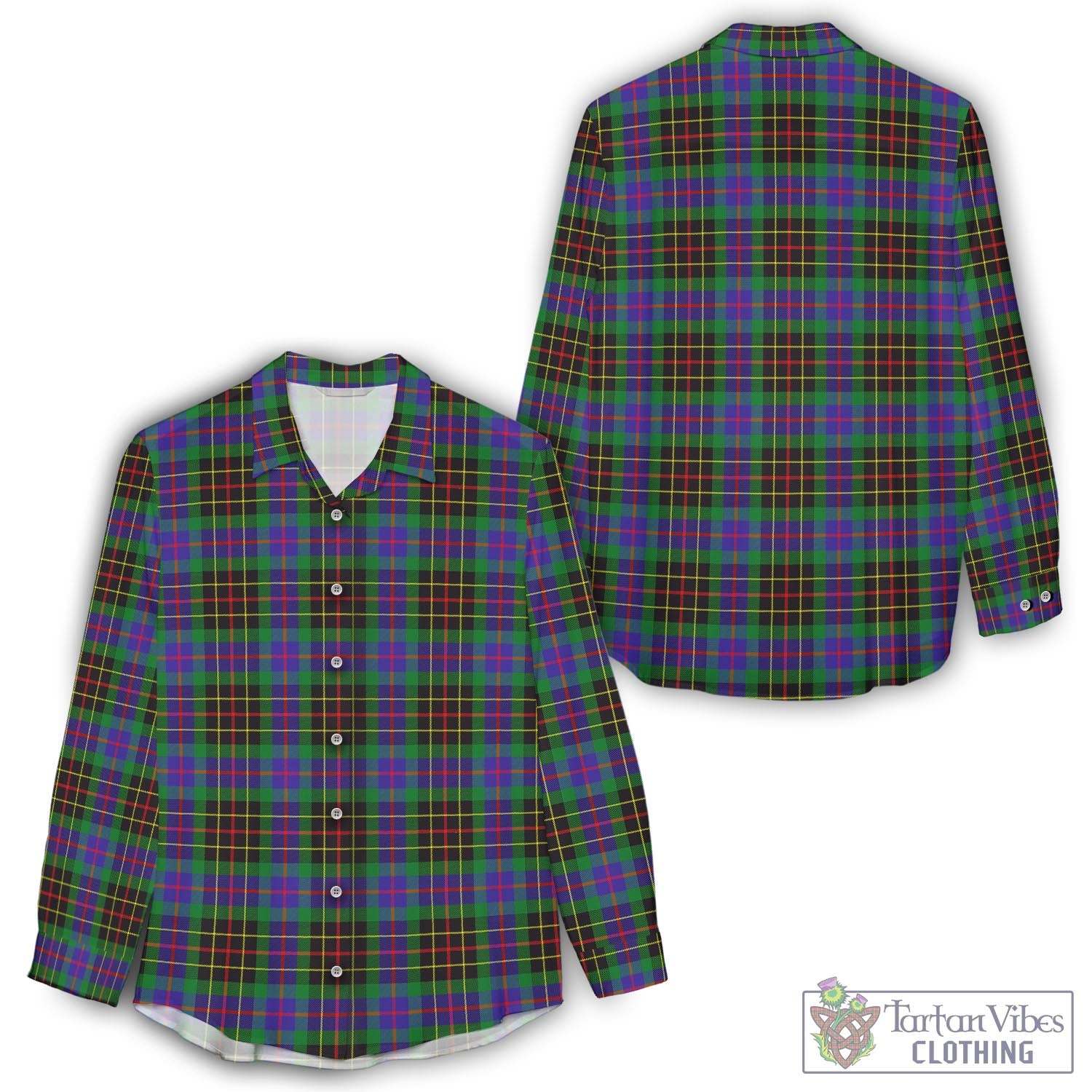 Brodie Hunting Modern Tartan Womens Casual Shirt